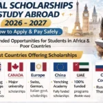 Real Scholarships & Study Abroad Opportunities in 2026–2027