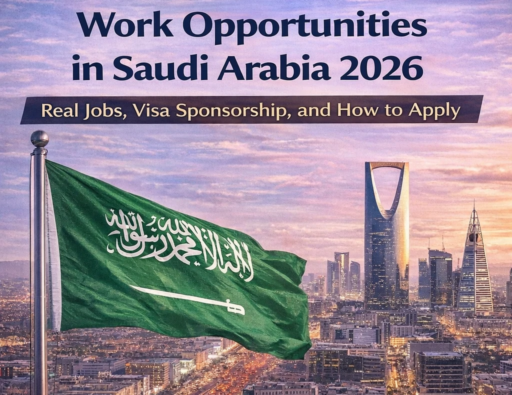Work opportunities in Saudi Arabia 2026